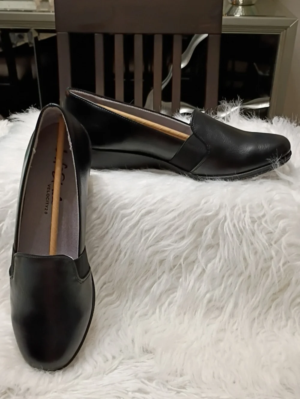 New Lifestride Isabelle Loafer Black Slip-On Loafer Women's 9M